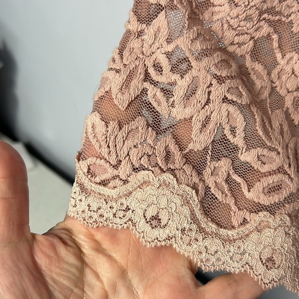 Rosemunde Copenhagen Lace Tank Top Peach - Picture 4 of 10